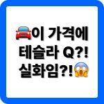 2025년 테슬라Q 출시일 및 가격
