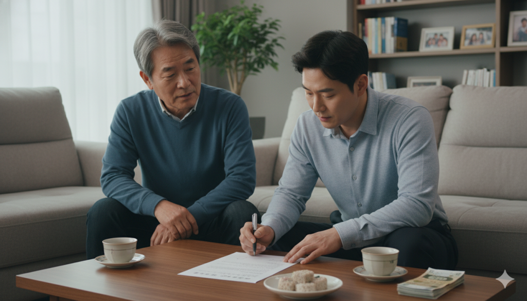 가족간 차용증 양식 다운로드